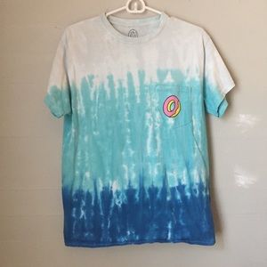 Blue Tie-Dye Odd Future Pocket Tee
